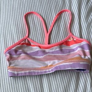 Lululemon Athletica Pink and Purple Sports Bra